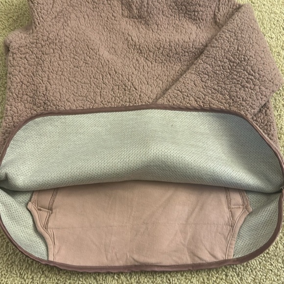 Abercrombie & Fitch HALF ZIP SHERPA PULLOVER - Picture 8 of 8